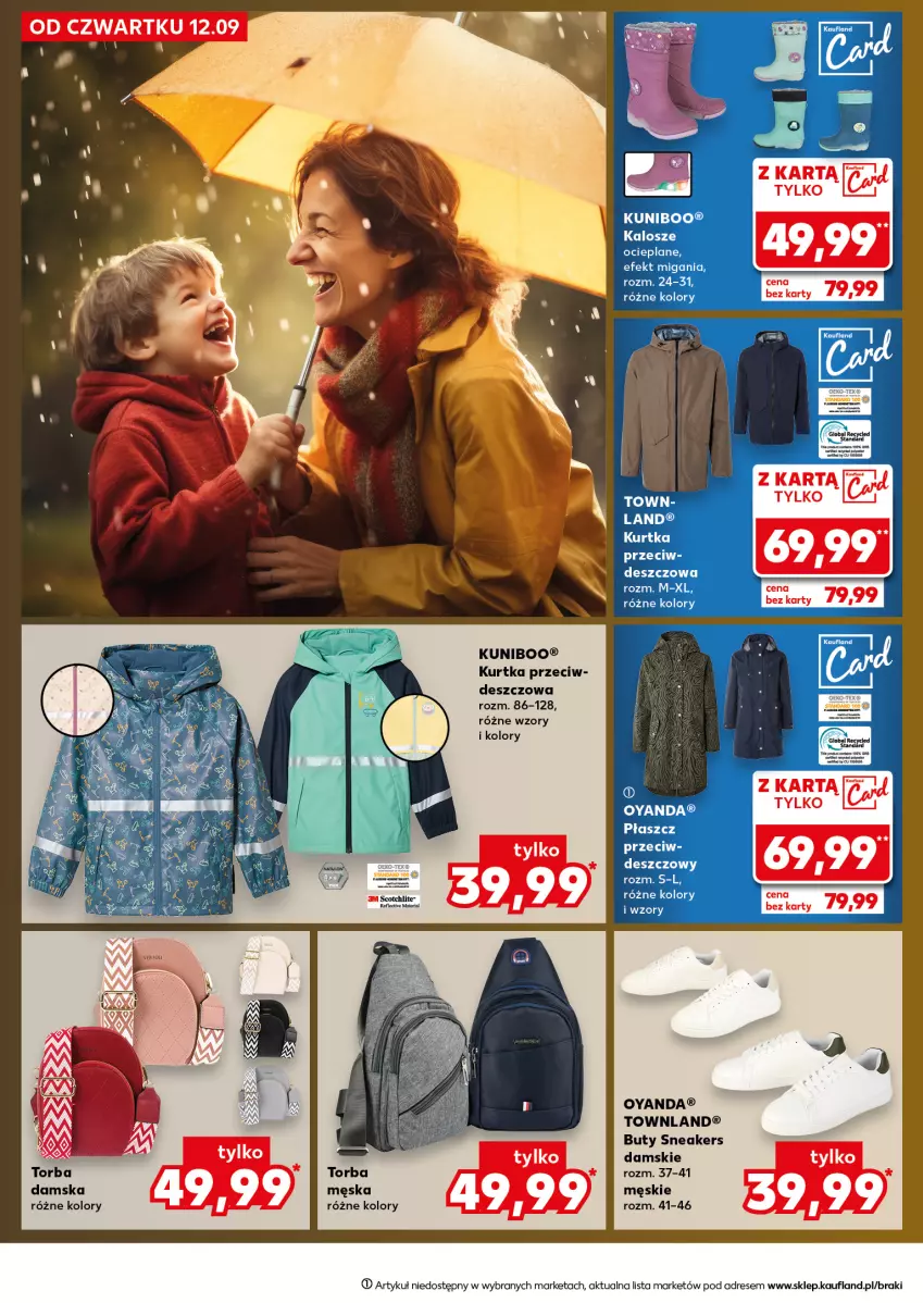 Gazetka promocyjna Kaufland - Kaufland - ważna 12.09 do 18.09.2024 - strona 6 - produkty: Buty, Dres, Kurtka, Płaszcz