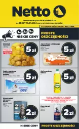 Gazetka promocyjna Netto - Artykuły spożywcze - Gazetka - ważna od 10.01 do 10.01.2024 - strona 1 - produkty: Piwa, Piwo, Gra, Papier, Jaja, Karma mokra dla kotów, Kosz, Papier toaletowy, Olej rzepakowy, Harnaś, Olej, Kokos