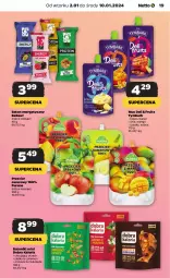 Gazetka promocyjna Netto - Artykuły spożywcze - Gazetka - ważna od 10.01 do 10.01.2024 - strona 19 - produkty: Pur, Mus, Orzeszki, Chia, Tonik, Czekolada, Tymbark, Baton, Mango, Kokos