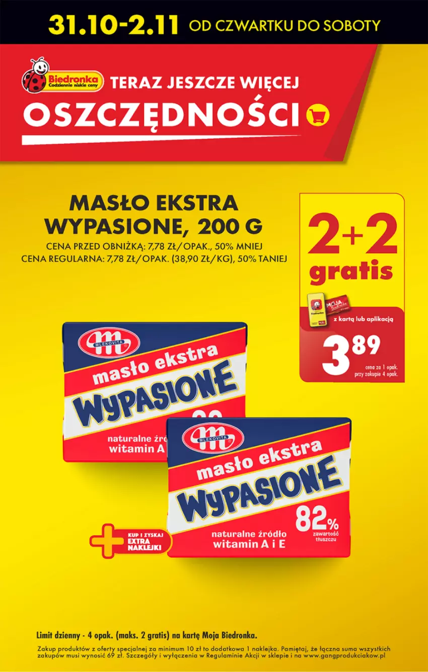 Gazetka promocyjna Biedronka - Od Czwartku - ważna 31.10 do 06.11.2024 - strona 4 - produkty: Gra, Klej, Masło, Mięta, Mus, Tera