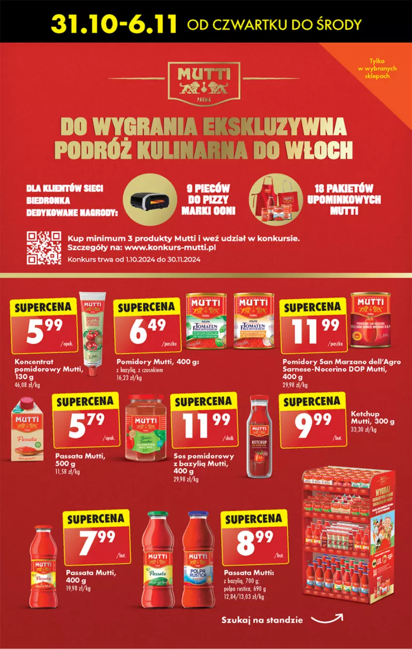 Gazetka promocyjna Biedronka - Od Czwartku - ważna 31.10 do 06.11.2024 - strona 47 - produkty: Bazyl, Dell, Gra, Ketchup, Pomidory, Sos, Sos pomidorowy