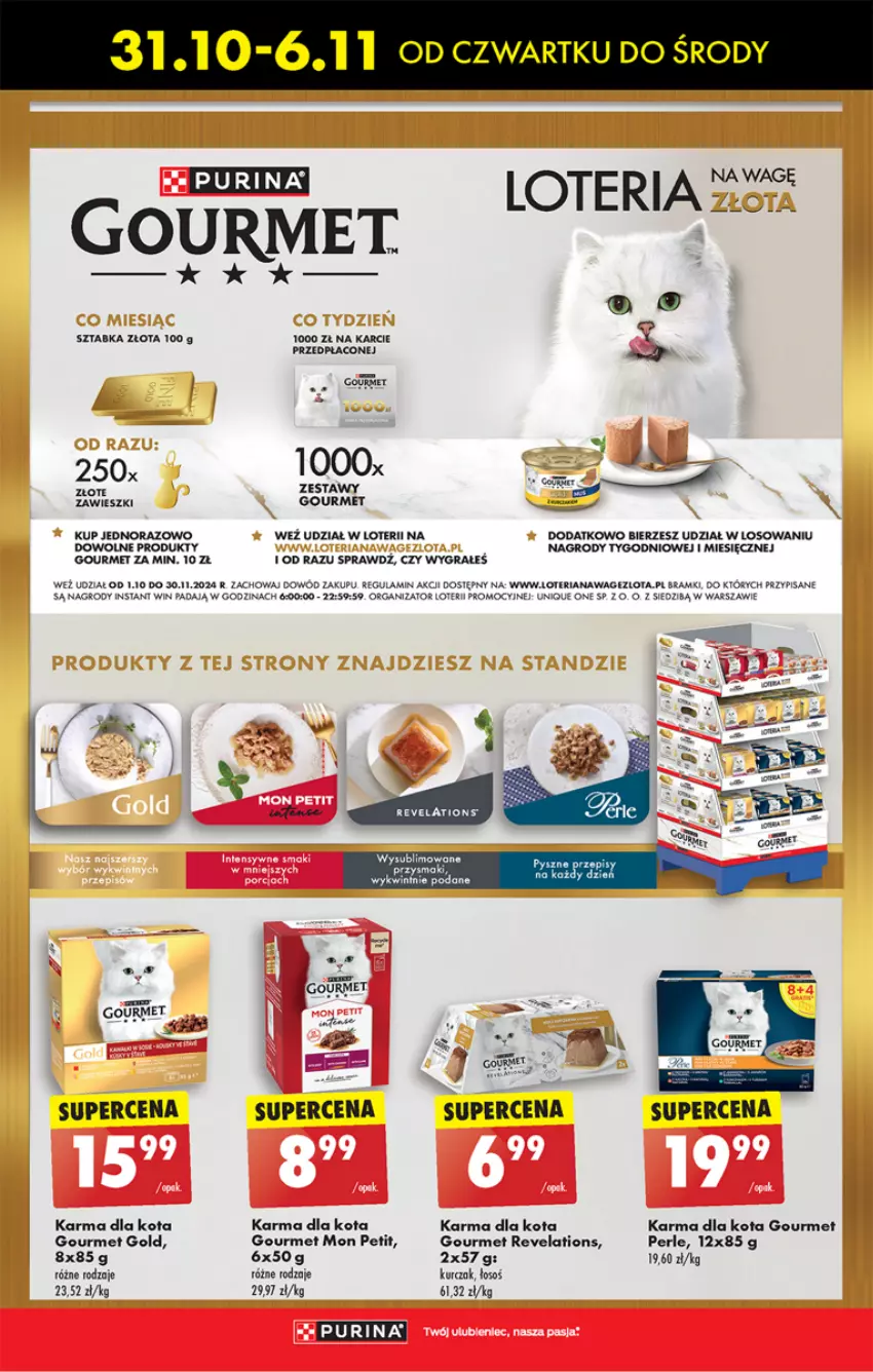 Gazetka promocyjna Biedronka - Od Czwartku - ważna 31.10 do 06.11.2024 - strona 65 - produkty: Gourmet Gold, Gra, Kurczak, Przysmaki, Zawieszki