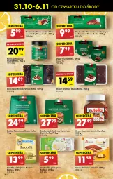 Gazetka promocyjna Biedronka - Od Czwartku - Gazetka - ważna od 06.11 do 06.11.2024 - strona 44 - produkty: Ciastka, Nutella, Ser, Bell, Krem pistacjowy, Babka, Deser, Alcon