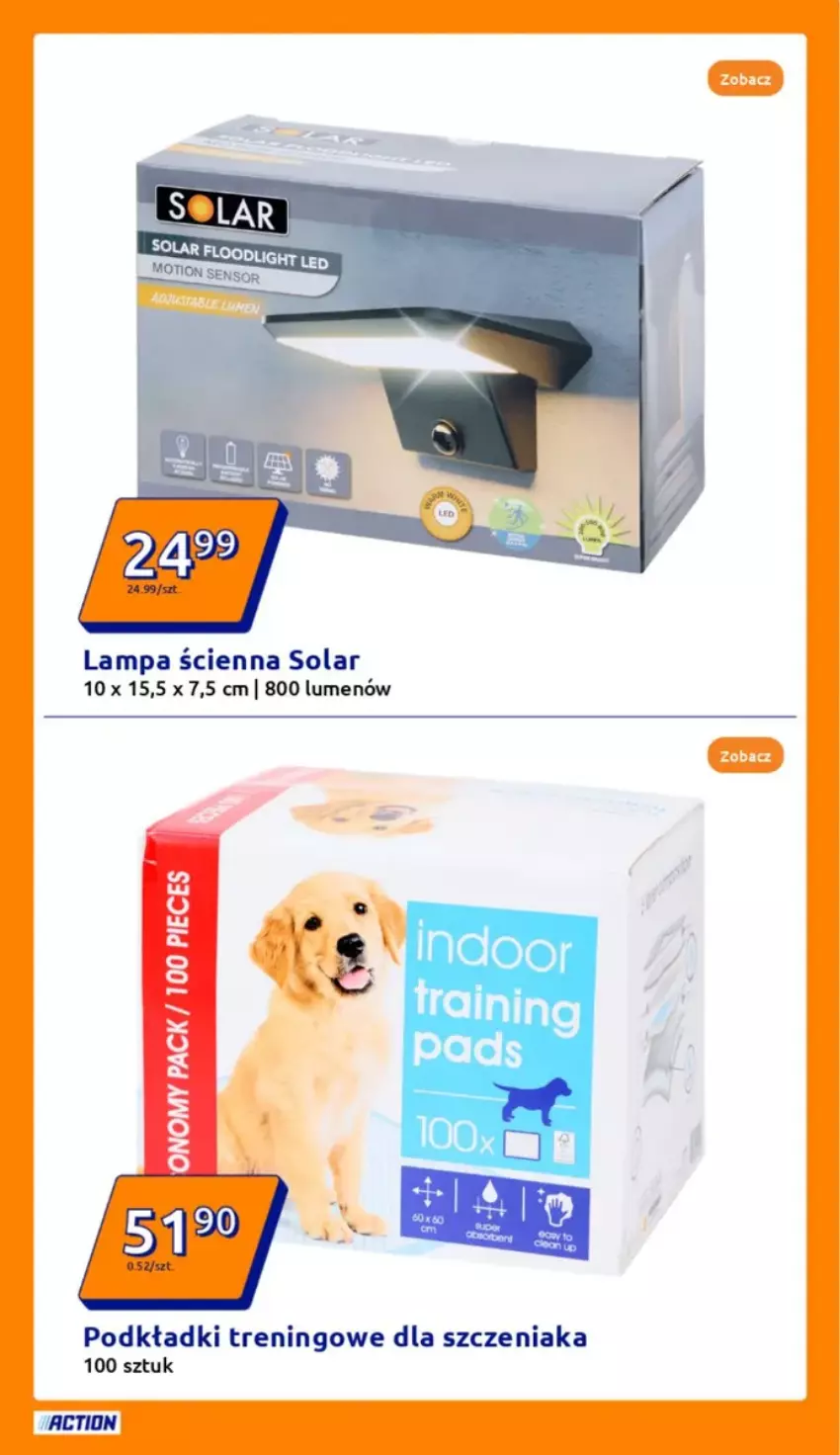 Gazetka promocyjna Action - ważna 05.02 do 11.02.2025 - strona 27 - produkty: Lampa, Lampa ścienna, Podkład