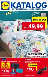 Gazetka promocyjna Lidl - GAZETKA - Gazetka - ważna od 19.06 do 19.06.2021 - strona 1 - produkty: Pościel, Szlifierka kątowa, Ręcznik, Szlifierka, Akumulator