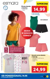 Gazetka promocyjna Lidl - GAZETKA - Gazetka - ważna od 19.06 do 19.06.2021 - strona 7 - produkty: Koszula nocna, Kosz, Koszula, Moda, Piżama