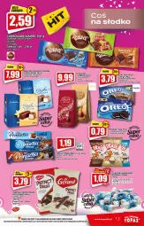 Gazetka promocyjna Topaz - Gazetka - Gazetka - ważna od 09.02 do 09.02.2022 - strona 13 - produkty: Ciastka, Princessa, Top, Sok, Cukier, Lindor, Dr Gerard, Wawel, Mleczko, Czekolada, Cukierki, Oreo, Lindt, Kokos