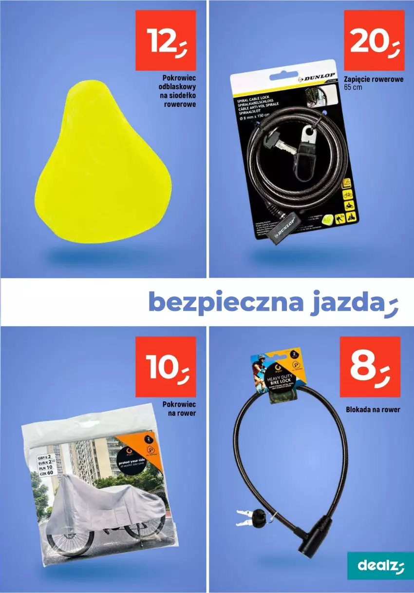 Gazetka promocyjna Dealz - ważna 07.10 do 12.10.2024 - strona 9 - produkty: Pokrowiec, Rower