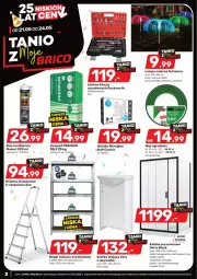 Gazetka promocyjna Bricomarche - Gazetka - ważna od 24.05 do 24.05.2025 - strona 1 - produkty: Top, Por, Gra, Drabina, Cynk, Klej, Tran, Lack, Regał, Szafka, Zestaw kluczy nasadowych, Brodzik, Zestaw kluczy, Lampa, Cement