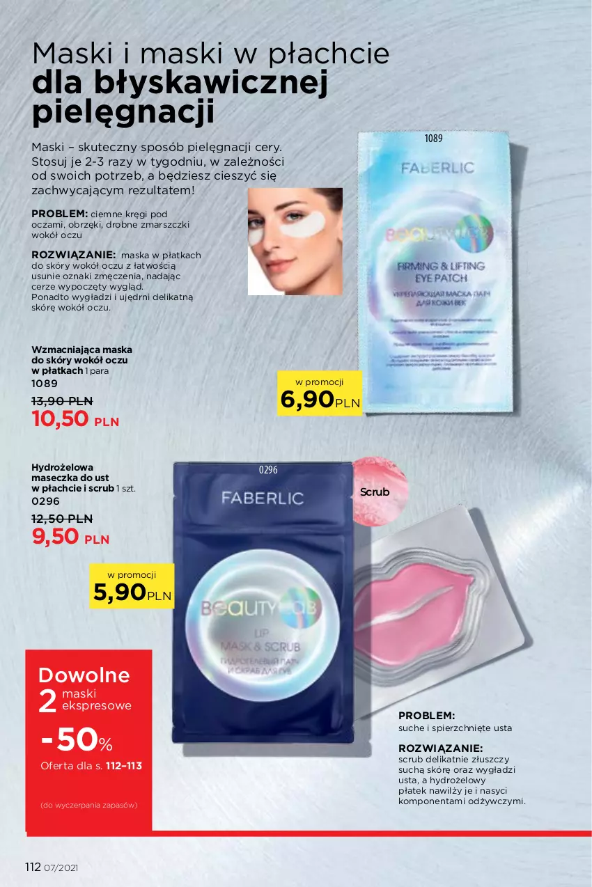 Gazetka promocyjna Faberlic - Gazetka - ważna 03.05 do 23.05.2021 - strona 112 - produkty: Mars, Maska