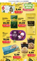 Gazetka promocyjna Netto - Artykuły spożywcze - Gazetka - ważna od 08.04 do 08.04.2023 - strona 15 - produkty: Ser, Gry, Kawa ziarnista, Kawa mielona, Kawa, Jacobs Krönung, Lody, Czekolada, Teekanne, Owoce, Mocca Fix Gold, Deser, Cappuccino, Jacobs, Woseba, Herbata