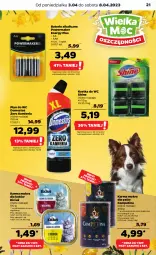 Gazetka promocyjna Netto - Artykuły spożywcze - Gazetka - ważna od 08.04 do 08.04.2023 - strona 21 - produkty: Domestos, Karma mokra dla kotów, Baterie alkaliczne, Kostka do wc, Płyn do wc