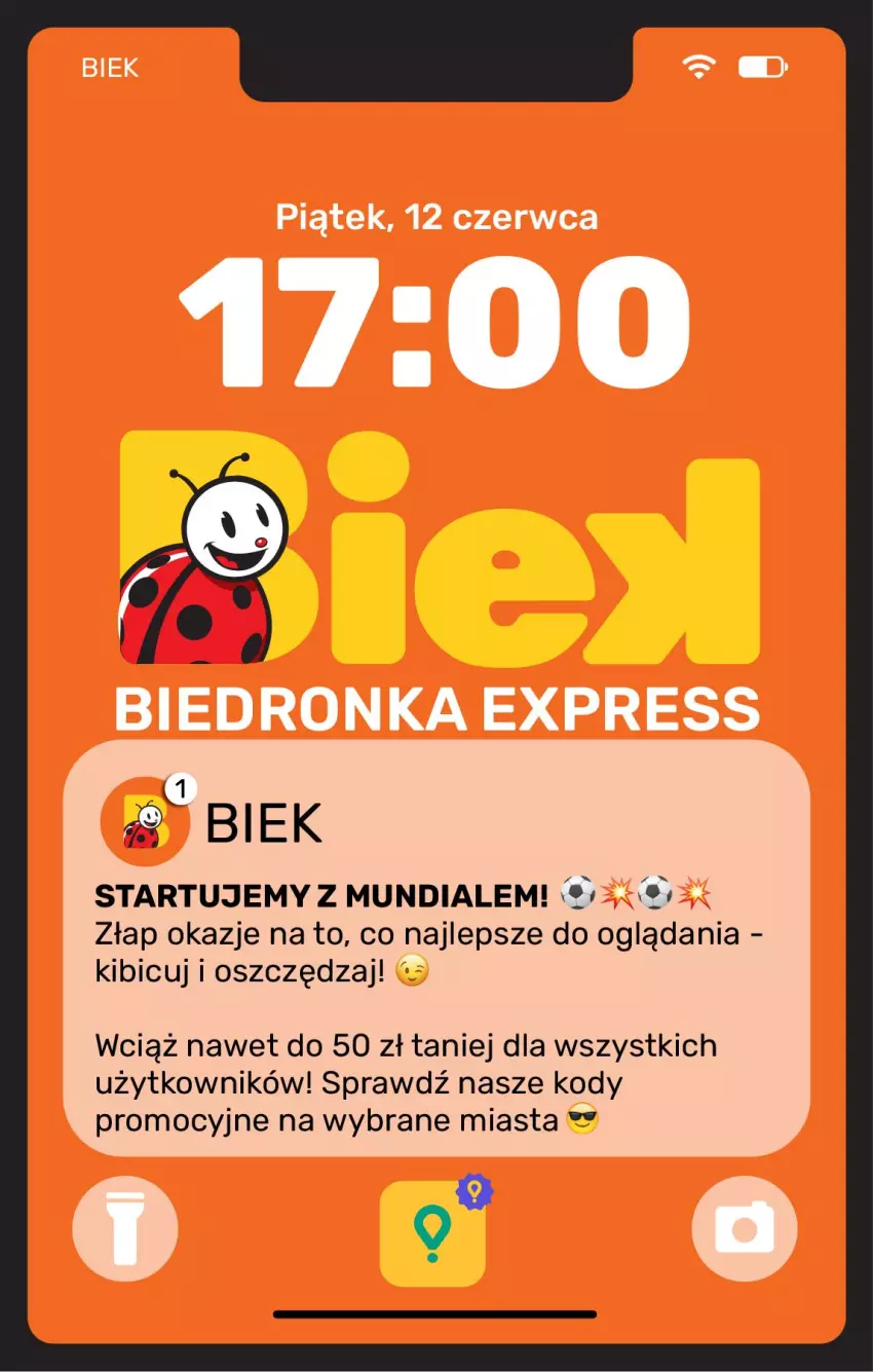 Gazetka promocyjna Biedronka - Gazetka - ważna 12.06 do 19.06.2026 - strona 1 - produkty: BIC