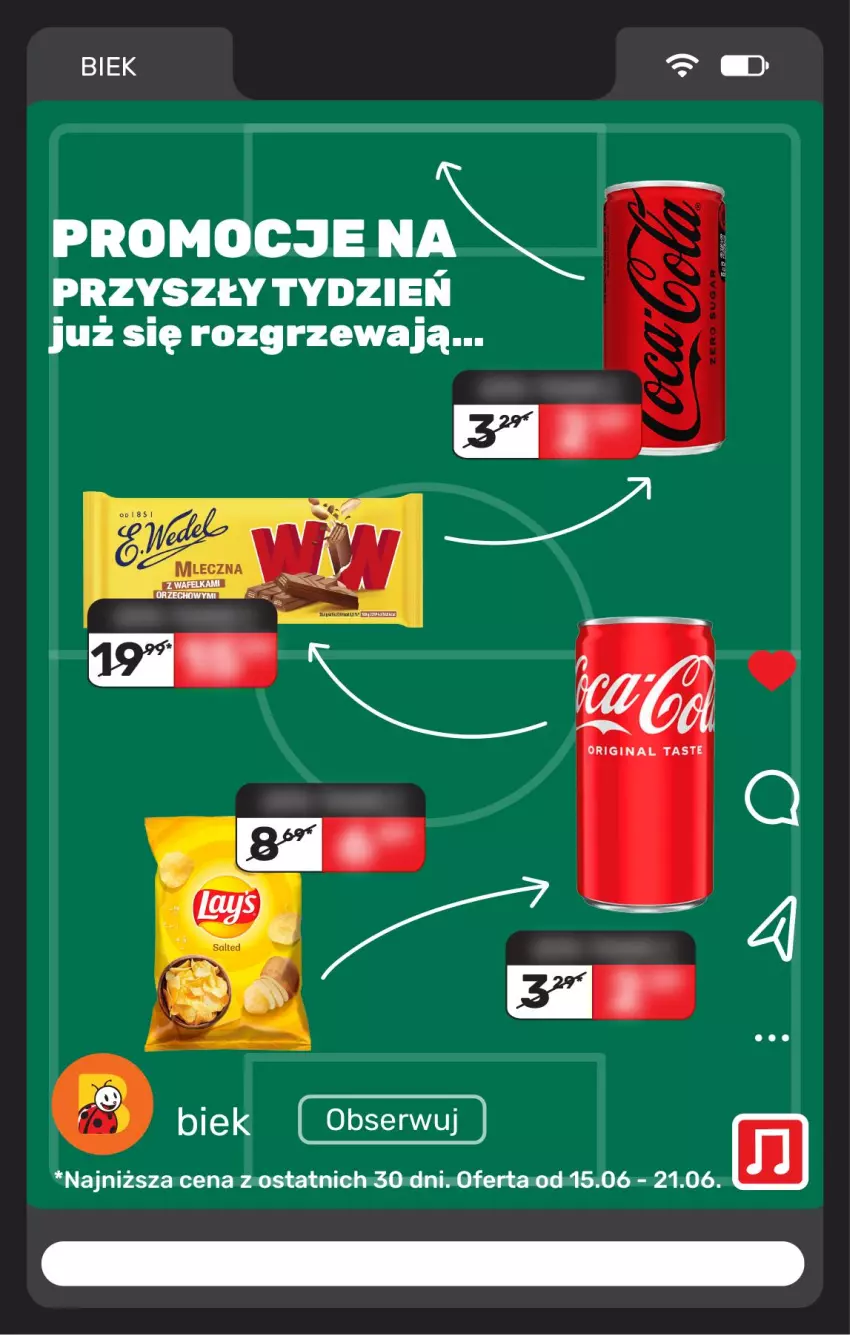 Gazetka promocyjna Biedronka - Gazetka - ważna 12.06 do 19.06.2026 - strona 19 - produkty: Ser