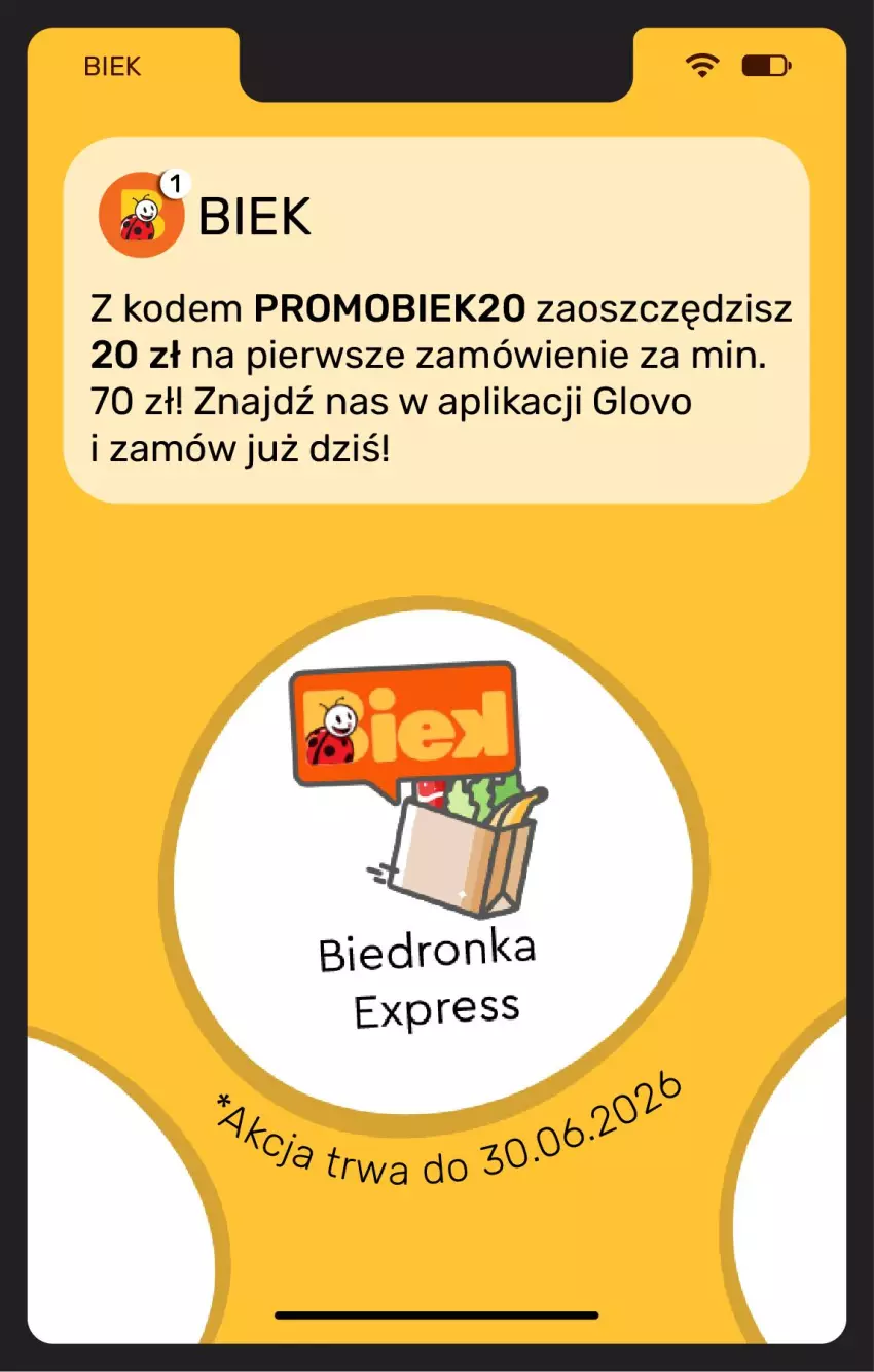 Gazetka promocyjna Biedronka - Gazetka - ważna 12.06 do 19.06.2026 - strona 20 - produkty: K2