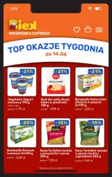Gazetka promocyjna Biedronka - Gazetka - Gazetka - ważna od 19.06 do 19.06.2026 - strona 6 - produkty: Rycki Edam, Ser, Por, Ricotta, Edam, Szpinak, Fa