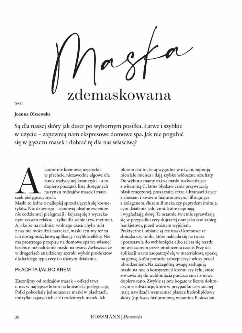 Gazetka promocyjna Rossmann - ważna 13.11 do 27.11.2024 - strona 121 - produkty: Deser, Fa, Joanna, Koc, Kolagen, LG, Piec, Płaszcz, Ser, Tran