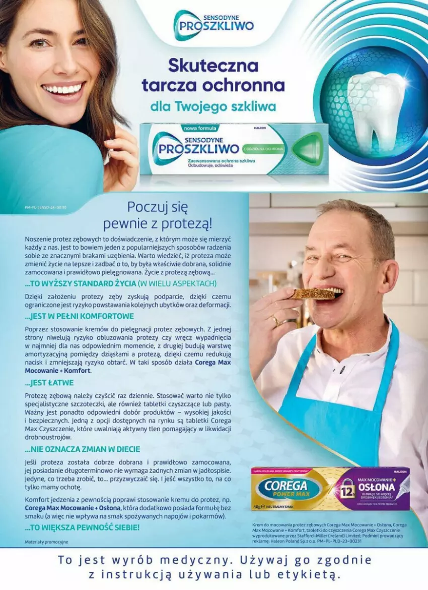 Gazetka promocyjna Rossmann - ważna 13.11 do 27.11.2024 - strona 185 - produkty: Corega, Fa, Gra, Leon, Olej, Piec, Sensodyne, Sok, Tablet