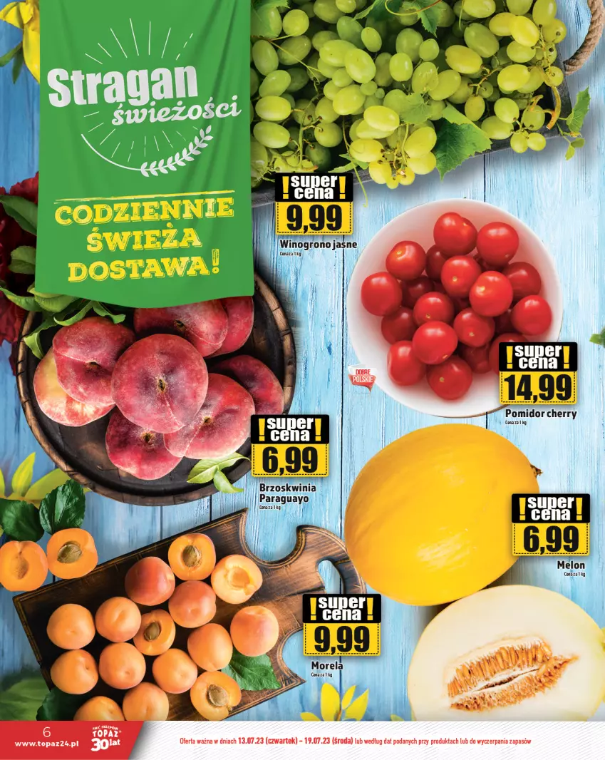 Gazetka promocyjna Topaz - Gazetka - ważna 13.07 do 19.07.2023 - strona 6 - produkty: Top, Wino