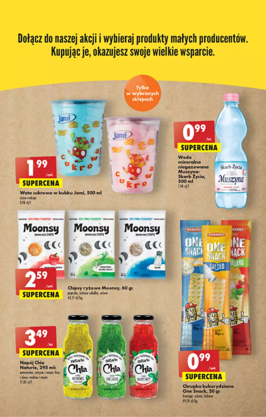 Gazetka promocyjna Biedronka - ważna 09.06 do 15.06.2022 - strona 39 - produkty: Chia, Chipsy, Mięta, Napój, O nas, Ryż