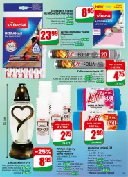 Gazetka promocyjna Dino - Gazetka 04 / 2026 - Gazetka - ważna od 27.01 do 27.01.2026 - strona 59 - produkty: Mop, Koc, Rama, Worki na śmieci, Vileda, Wkład do mopa, Worki na śmiec, Znicz, Olej, Folia aluminiowa, Wkład olejowy