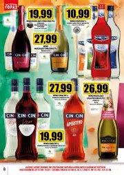 Gazetka promocyjna Topaz - Gazetka - Gazetka - ważna od 30.11 do 30.11.2024 - strona 8 - produkty: Ser, Mus, Vermouth, Wino musujące, Prosecco, Wino