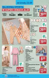 Gazetka promocyjna Aldi - Przygotuj się na kolejny tydzień! - Gazetka - ważna od 26.09 do 26.09.2026 - strona 6 - produkty: Podkładka na stół, Koc, Miseczka, Stek, Stół, Podkładka, Talerzyk, Disney, Talerz, Wełna, Dzieci, Kubek, Podkład, Piżama, Fa