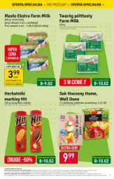 Gazetka promocyjna Stokrotka - Market - Gazetka - ważna od 14.02 do 14.02.2024 - strona 3 - produkty: Warzywa, Por, Herbatniki, Farm Milk, Owoce, Mięso, Fa