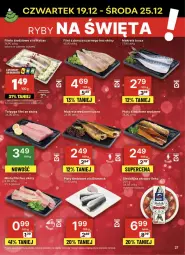 Gazetka promocyjna Delikatesy Centrum - NOWA GAZETKA Delikatesy Centrum od 19 grudnia! 19-25.12.2024 - Gazetka - ważna od 25.12 do 25.12.2024 - strona 27 - produkty: Glazura, Rum, Płaty śledziowe, Tusz, Tołpyga, Mintaj, Dorsz, Lazur