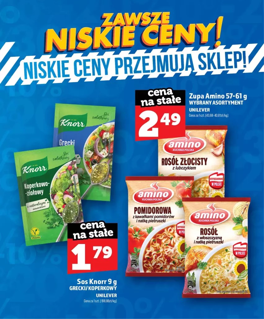 Gazetka promocyjna Topaz - Gazetka - ważna 01.07 do 30.09.2026 - strona 36 - produkty: Kawa, Knorr, Rosół, Sos, Zupa