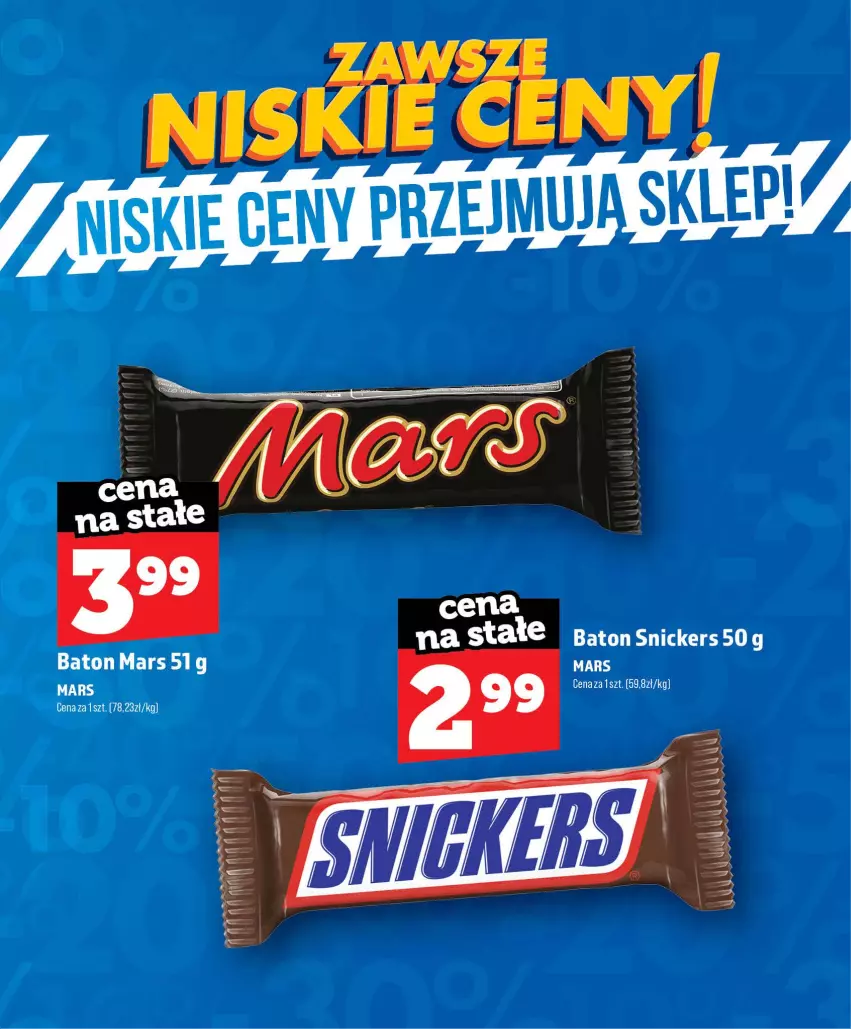 Gazetka promocyjna Topaz - Gazetka - ważna 01.07 do 30.09.2026 - strona 46 - produkty: Baton, Mars, Snickers