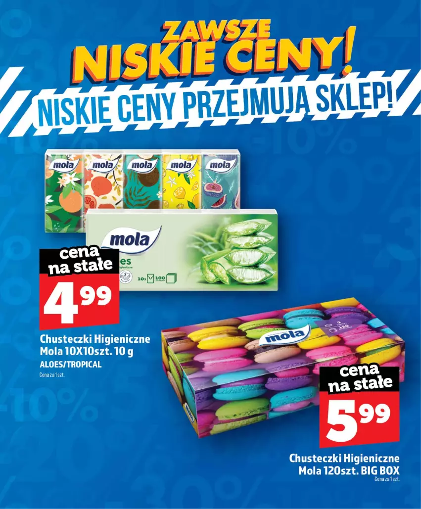 Gazetka promocyjna Topaz - Gazetka - ważna 01.07 do 30.09.2026 - strona 82 - produkty: Chusteczki, Mola