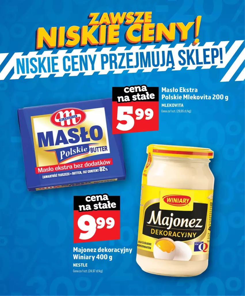 Gazetka promocyjna Topaz - Gazetka - ważna 01.07 do 30.09.2026 - strona 9 - produkty: Majonez, Masło, Mleko, Mlekovita