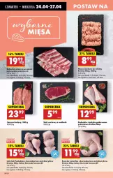 Gazetka promocyjna Biedronka - Od Czwartku - Gazetka - ważna od 30.04 do 30.04.2025 - strona 24 - produkty: Kurczak, Mięso mielone, Stek wołowy, Stek, Rostbef, Mięso, Podudzie z kurczaka, Fa