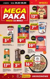 Gazetka promocyjna Biedronka - Od Czwartku - Gazetka - ważna od 30.04 do 30.04.2025 - strona 36 - produkty: Polędwica, Ser, Królewski, Parówki, Parówki z szynki, Chia, Mlekovita, Pizza, Deser, Napój, Berlinki, Kebab, Monte, Mleko