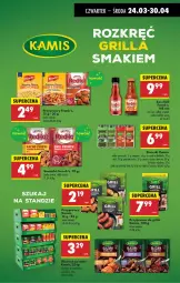 Gazetka promocyjna Biedronka - Od Czwartku - Gazetka - ważna od 30.04 do 30.04.2025 - strona 43 - produkty: Glazura, Kurkuma, Mus, Gin, Papryka, Czosnek, Słoiczki, Przyprawy, Pieprz, Natka pietruszki, Grill, Kamis, Lazur, Fa