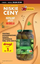 Gazetka promocyjna Biedronka - Od Czwartku - Gazetka - ważna od 30.04 do 30.04.2025 - strona 8 - produkty: Ser, Ogórki konserwowe