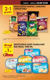 Gazetka promocyjna Biedronka - Od Czwartku - Gazetka - ważna od 30.04 do 30.04.2025 - strona 9 - produkty: Por, Big Milk, Prazynki, Chipsy, Chrupki, Lody, Fa