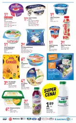 Gazetka promocyjna E Leclerc - Gazetka - ważna od 02.07 do 02.07.2022 - strona 21 - produkty: Mozzarella, Ser topiony, Serek wiejski, Top, Ser, Gra, Danone, Jogurt owocowy, Piątnica, Zott, Bell, Brie, Jogurt, Smakija, Mascarpone, Serek, Optima, Margaryna, Camembert, Bakoma, Hochland, NaTurek, Fanta, Bella, Jogobella, Jogurt pitny, Kefir, Fa