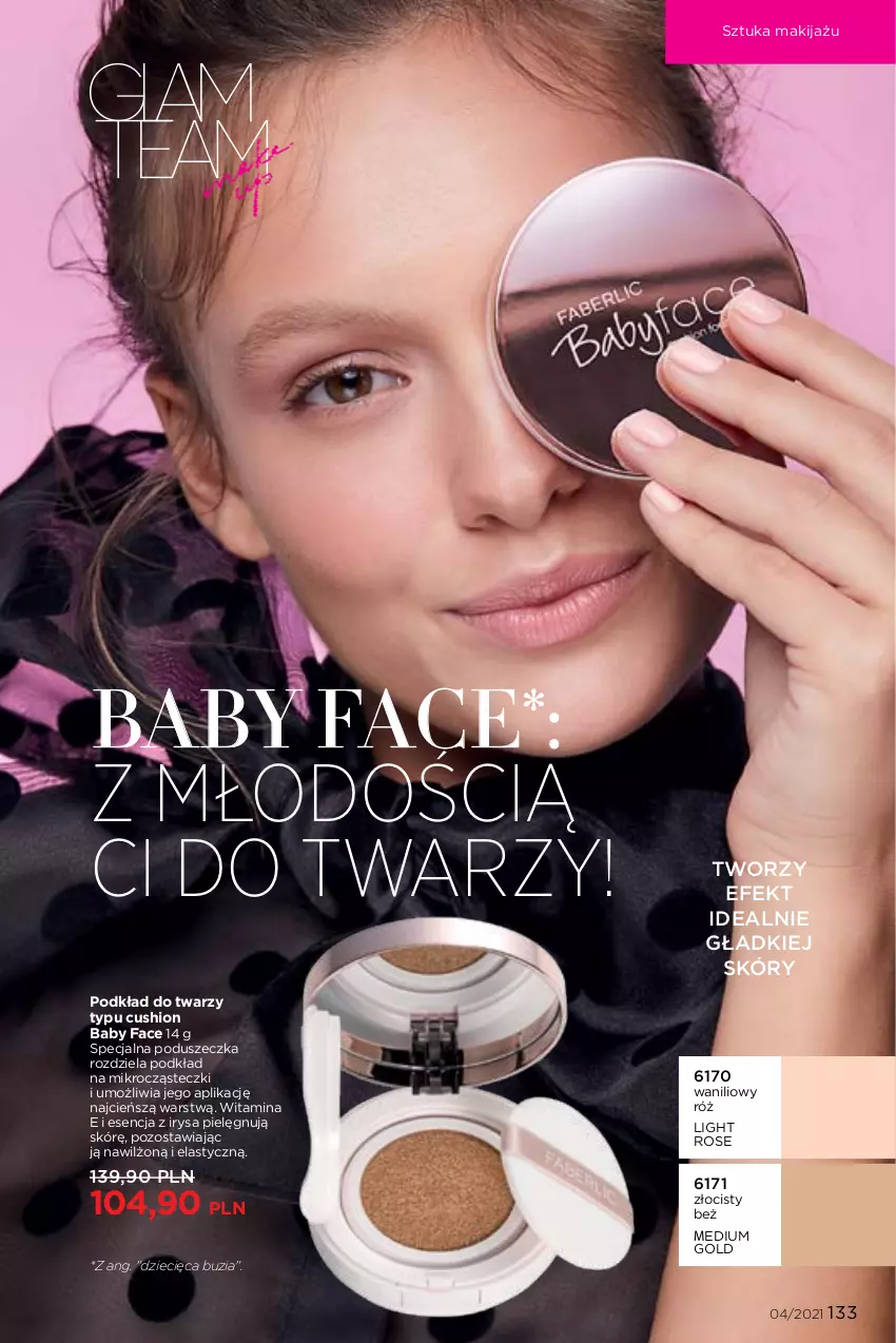 Gazetka promocyjna Faberlic - Gazetka - ważna 08.03 do 28.03.2021 - strona 133 - produkty: Cień, Dzieci, Fa, Makijaż, Podkład, Podkład do twarzy