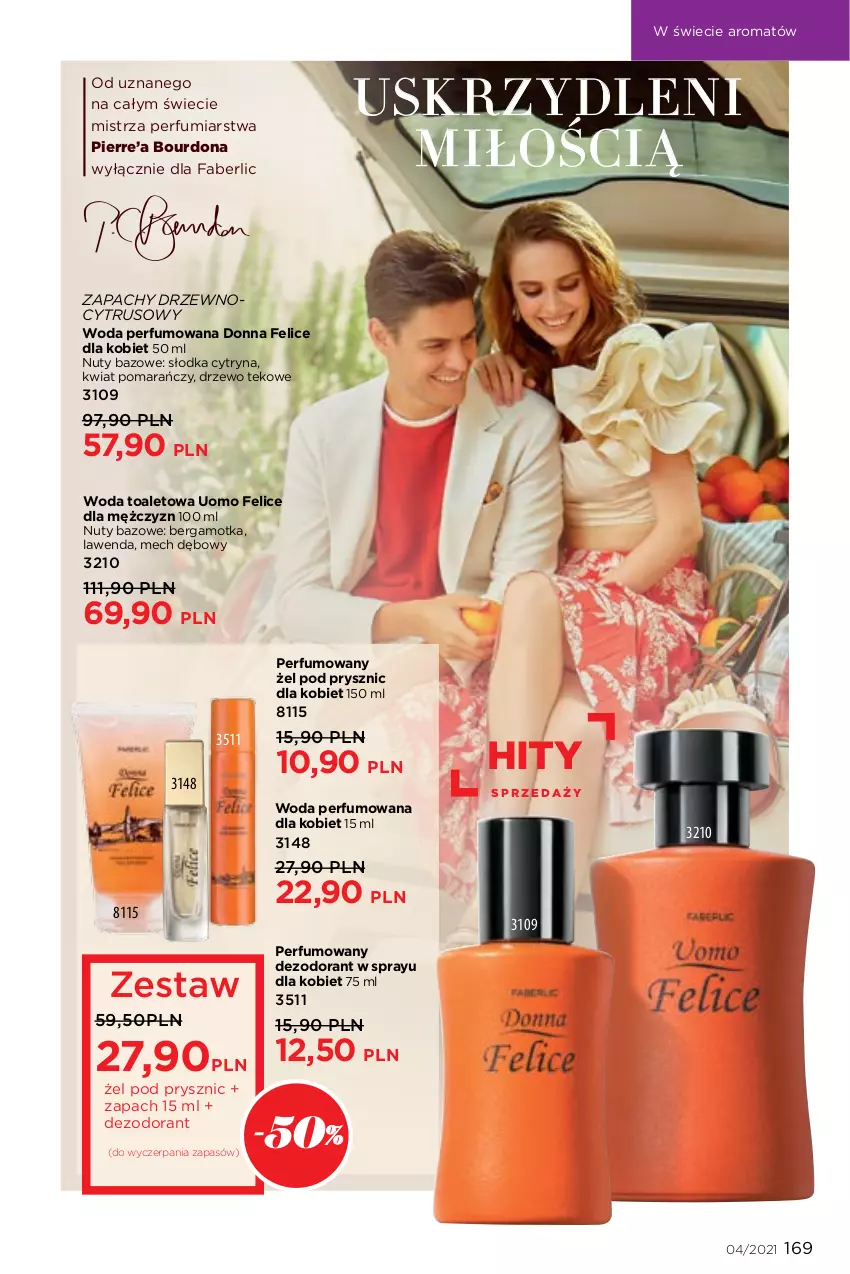 Gazetka promocyjna Faberlic - Gazetka - ważna 08.03 do 28.03.2021 - strona 169 - produkty: Dezodorant, Fa, Nuty, Perfum, Woda, Woda perfumowana, Woda toaletowa