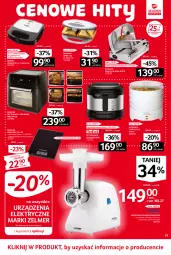 Gazetka promocyjna Selgros - Oferta przemysłowa - Gazetka - ważna od 14.06 do 14.06.2022 - strona 19 - produkty: Szynka, Silan, Bateria, Maszynka, Suszarka, Zelmer, Piekarnik, Waga, Grill, Mięso