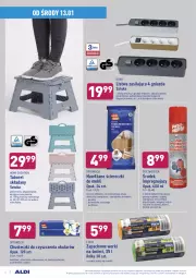 Gazetka promocyjna Aldi - Ale cena - Gazetka - ważna od 16.01 do 16.01.2021 - strona 4 - produkty: Piec, Chusteczki do czyszczenia, Worki na śmieci, Parasol, Taboret, Chusteczki, Putzmeister, Worki na śmiec, Taboret składany, Mango, Listwa, LG