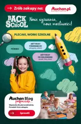 Gazetka promocyjna Auchan - Hipermarket - Gazetka - ważna od 07.08 do 07.08.2024 - strona 40 - produkty: Por, Długopis, Fa