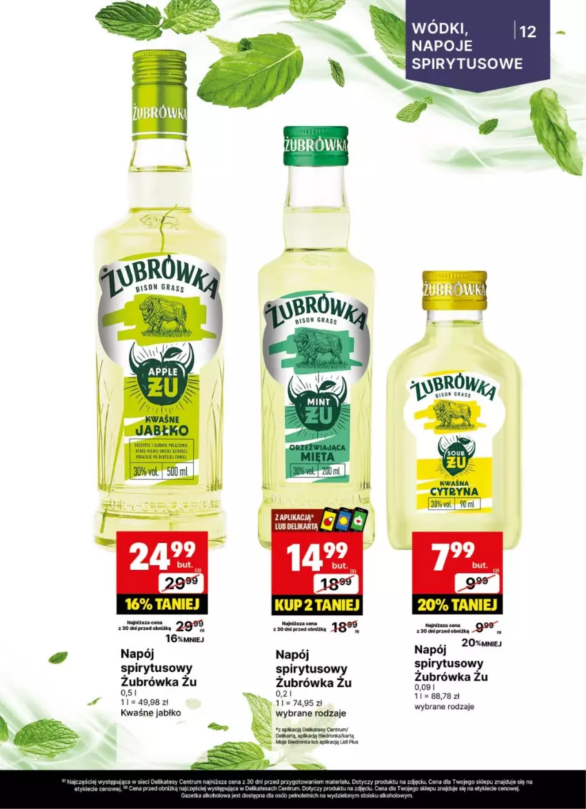 Gazetka promocyjna Delikatesy Centrum - Delibarek DC30-DC31 - ważna 21.07 do 03.08.2025 - strona 12 - produkty: Gra, Napój, Napoje, Rum