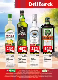 Gazetka promocyjna Delikatesy Centrum - Delibarek DC30-DC31 - Gazetka - ważna od 03.08 do 03.08.2025 - strona 1 - produkty: Rum, Cif, Jagermeister, Rama, Bell, Soplica, Wódka, Whisky, Napój, Likier