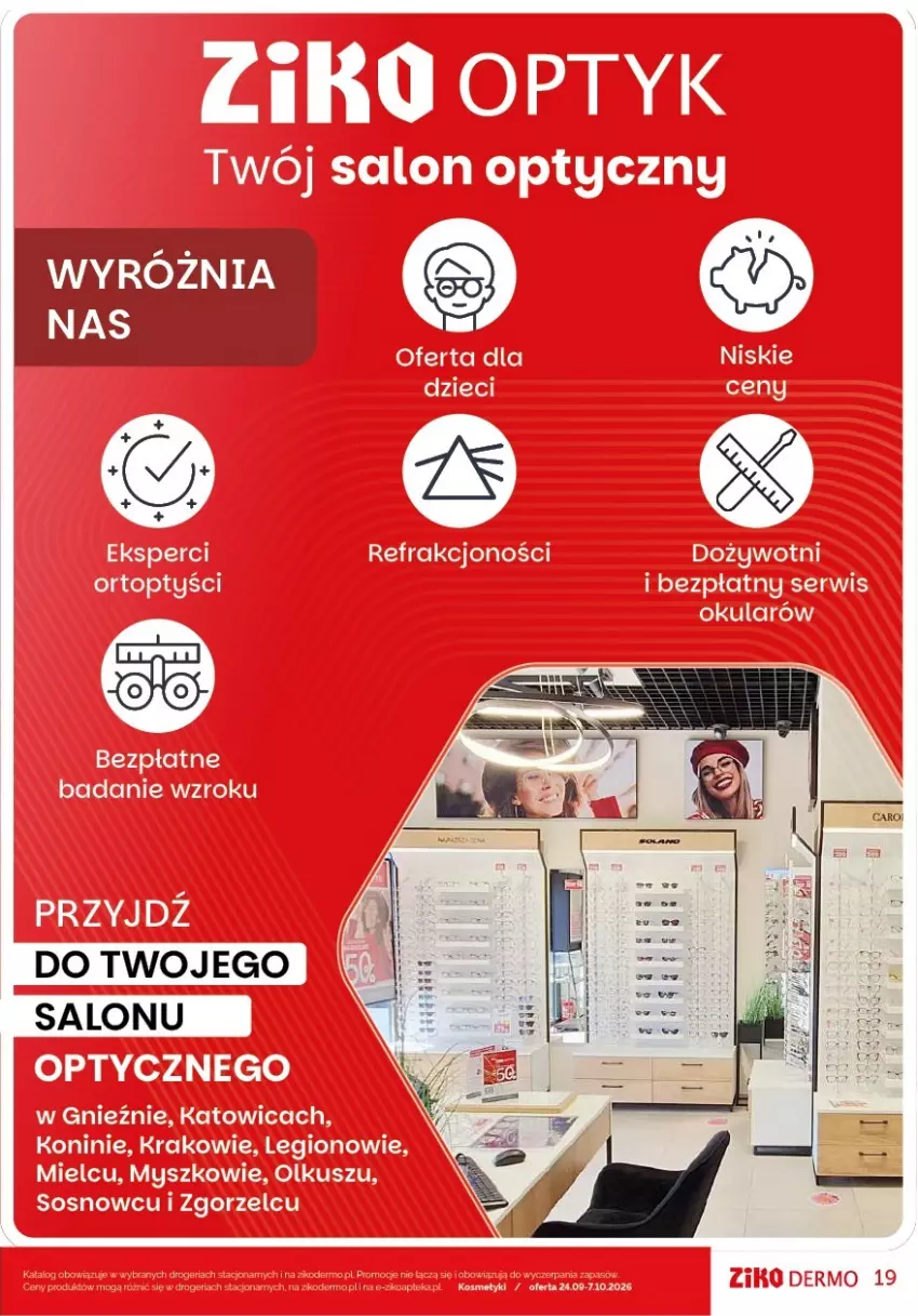 Gazetka promocyjna Ziko - Gazetka Ziko Dermo - ważna 24.09 do 07.10.2026 - strona 19