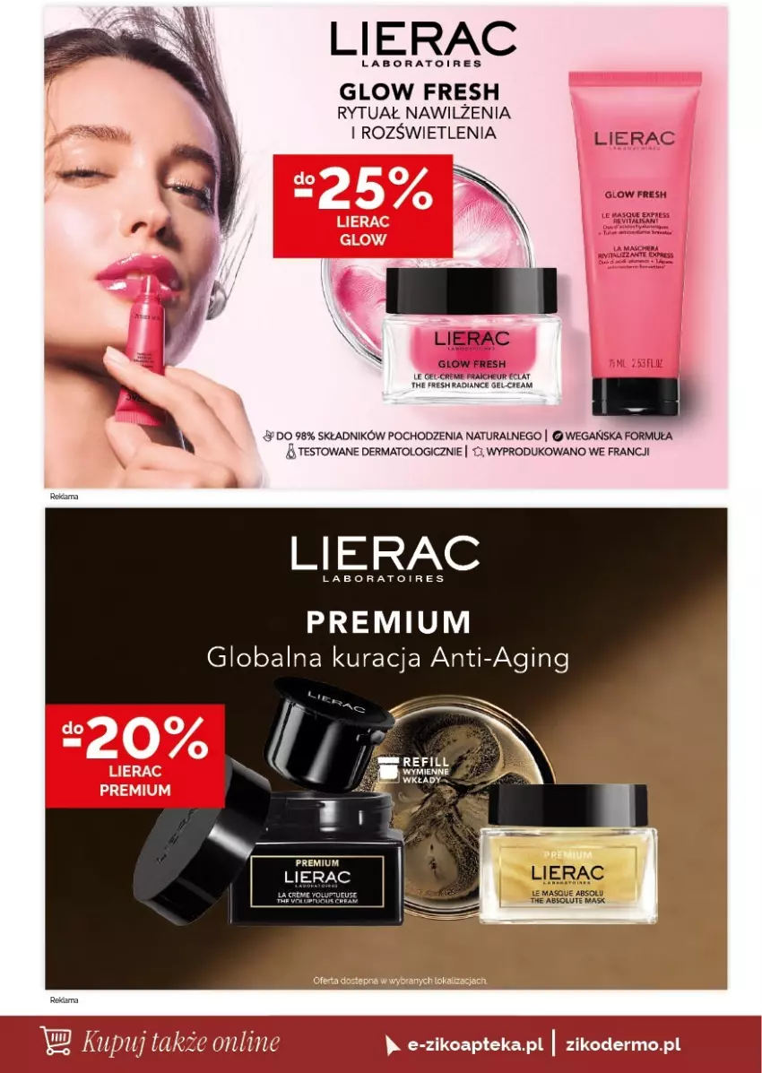 Gazetka promocyjna Ziko - Gazetka Ziko Dermo - ważna 24.09 do 07.10.2026 - strona 6 - produkty: Eclat, Fa, Gin, Lierac
