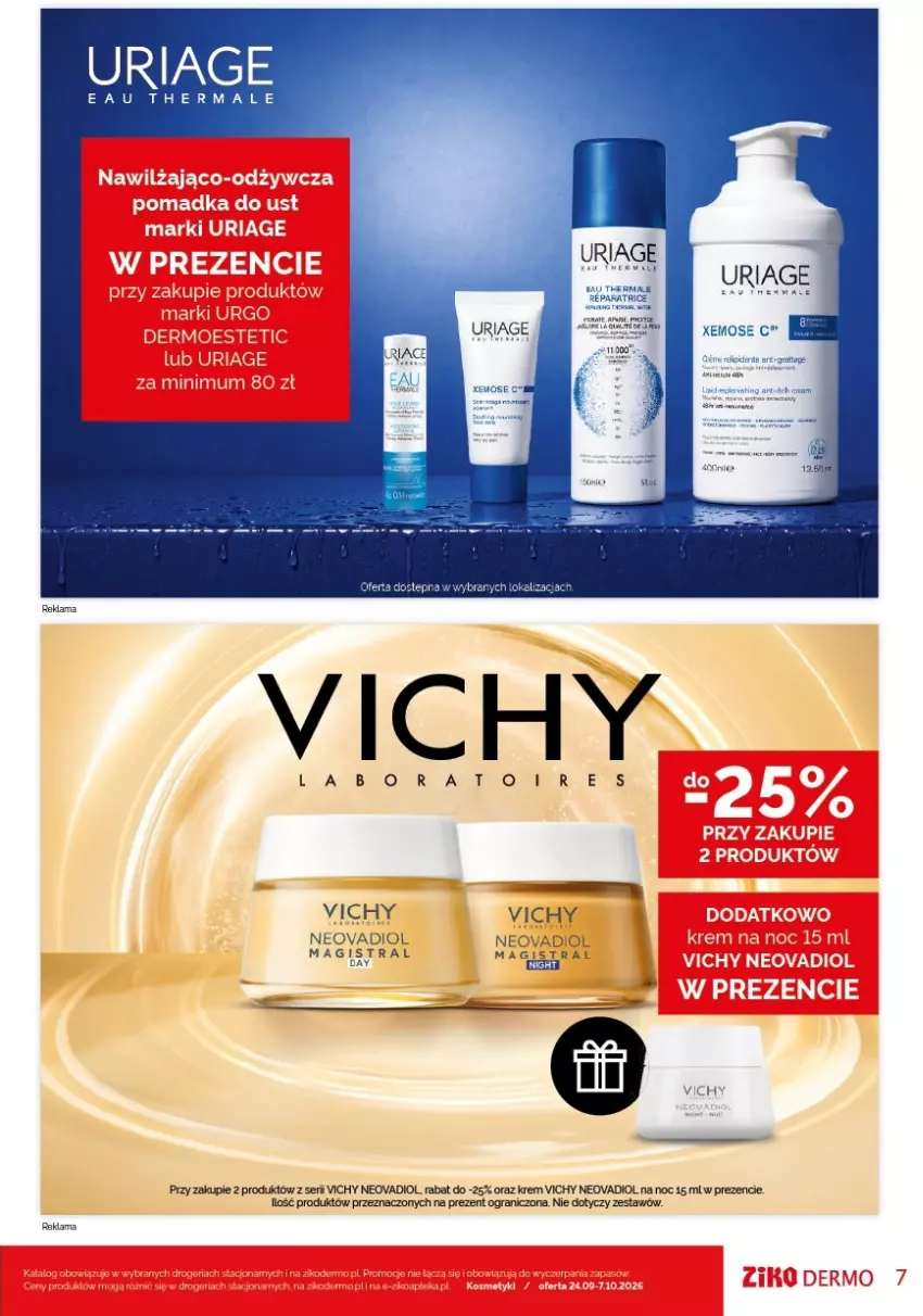 Gazetka promocyjna Ziko - Gazetka Ziko Dermo - ważna 24.09 do 07.10.2026 - strona 7 - produkty: Gra, Vichy