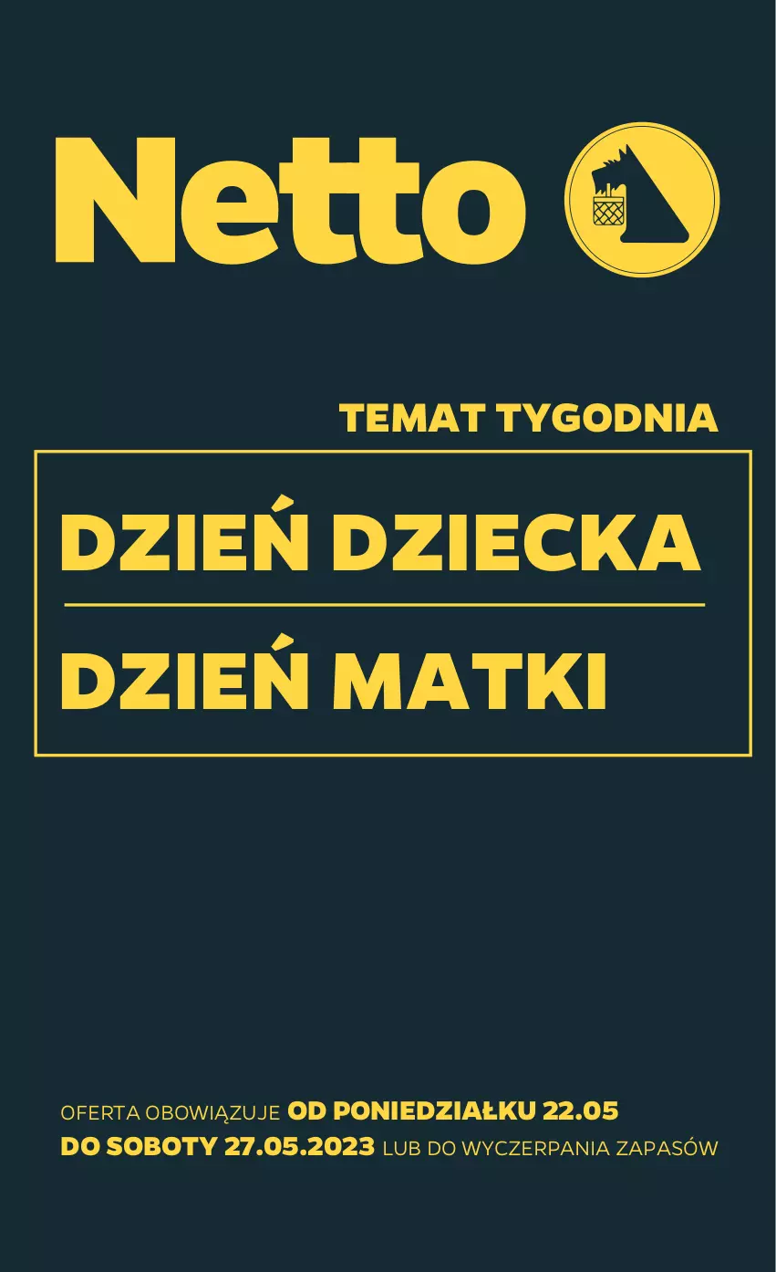 Gazetka promocyjna Netto - Akcesoria i dodatki - ważna 22.05 do 27.05.2023 - strona 1